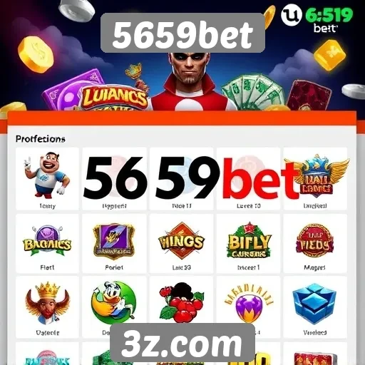 Análise de jogos disponíveis no site 5659bet